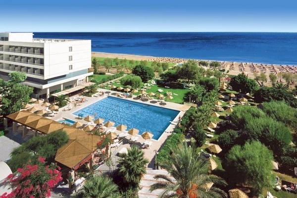 Blue Sea Beach Resort, Rhodos, Aussenansicht des Hotels
