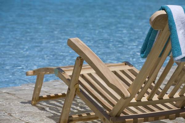 Sandy Beach Hotel in Larnaca, Aussenansicht, Pool