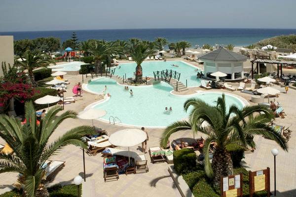 D'Andrea Mare Beach in Rhodos