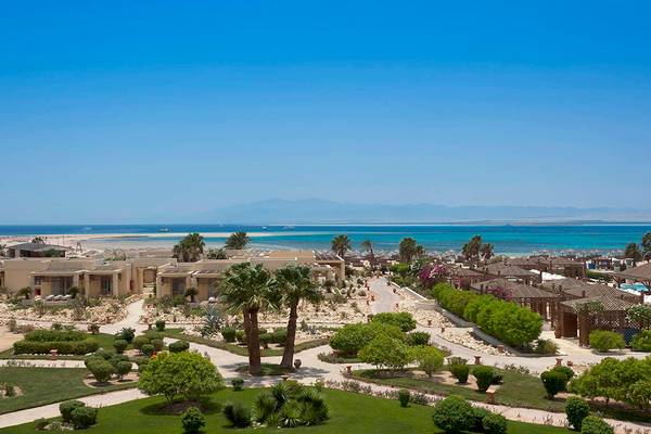 Sheraton Soma Bay Hotel in Hurghada, Aussenansicht des Hotels