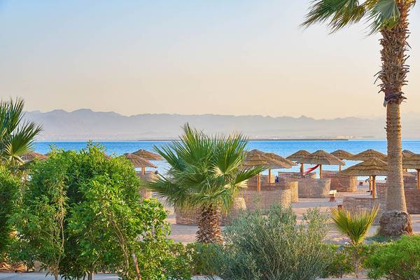 Sheraton Soma Bay Hotel in Hurghada, Aussenansicht des Hotels