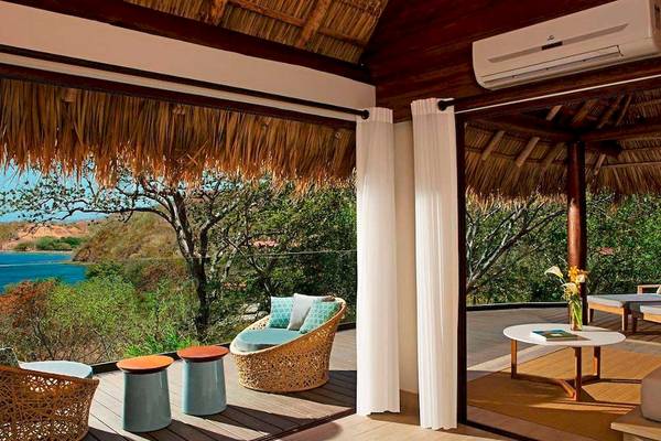 Blick aus Suite mit Aussicht auf den See im Secrets Papagayo Costa Rica
