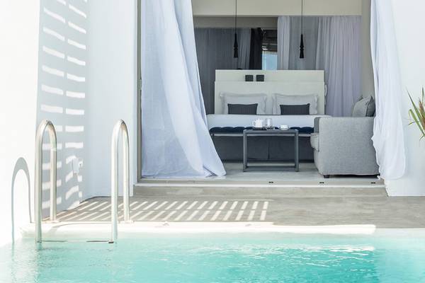 Suite mit Pool im Knossos Beach Bungalows Suites Resort & Spa