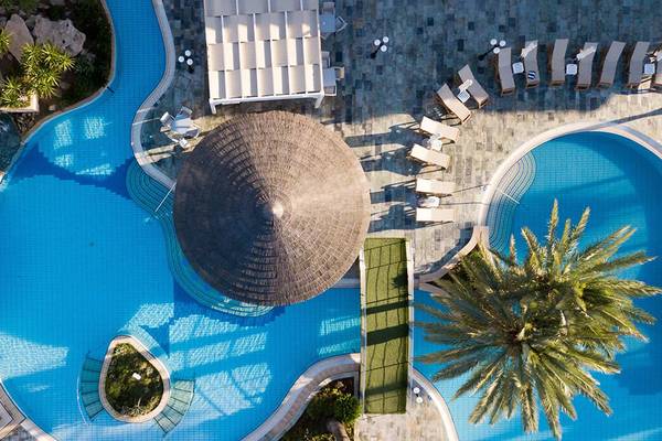 The Golden Bay Beach Hotel in Larnaca
