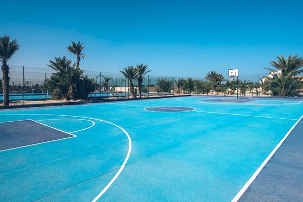 Basketballplatz im Iberostar Mehari Djerba Hotel