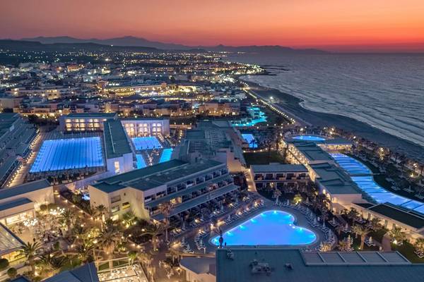 Lyttos Beach Hotel in Kreta, Aussenansicht des Hotels
