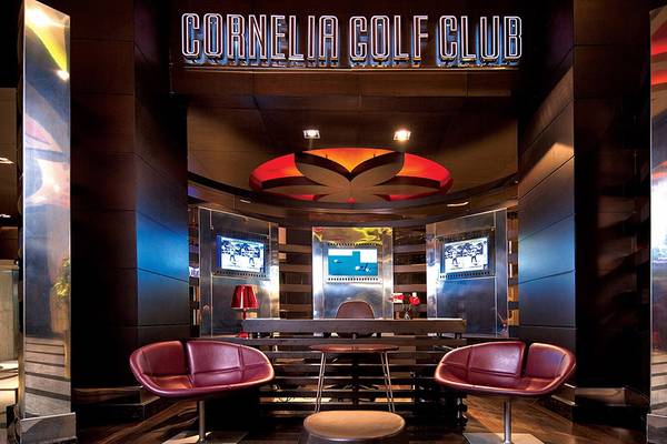 Der Eingangsbereich des Cornelia Golf Clubs im Cornelia Diamond Golf Resort & Spa.