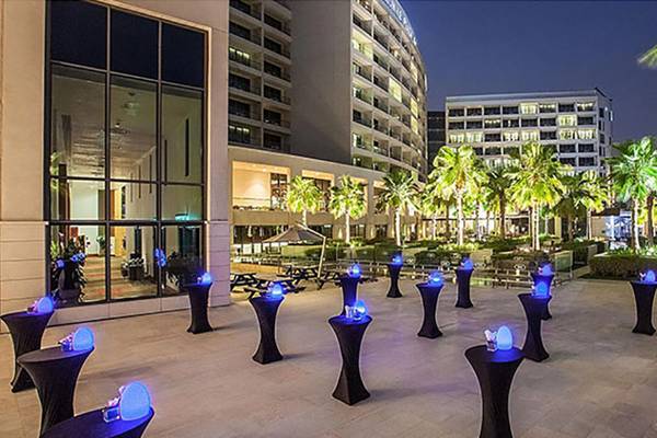 Crowne Plaza Abu Dhabi Yas Island, Aussenansicht des Hotels