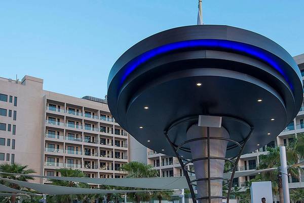 Crowne Plaza Abu Dhabi Yas Island, Aussenansicht des Hotels