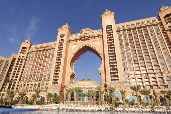 Atlantis the Palm, Dubai, Aussenansicht des Hotels