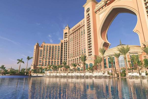 Atlantis the Palm, Dubai, Aussenansicht des Hotels