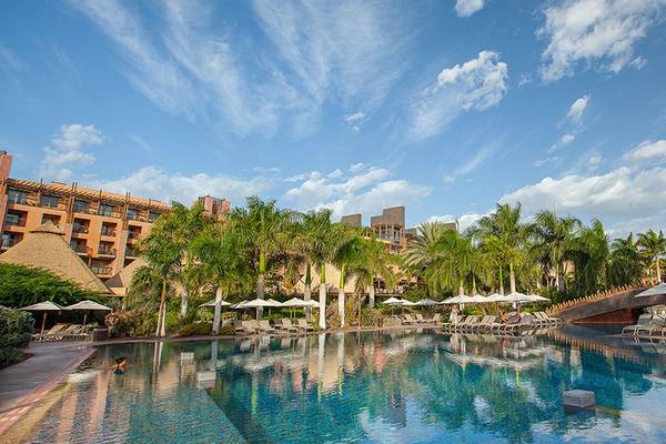 Lopesan Baobab Resort, Las Palmas, Aussenansicht des Hotels