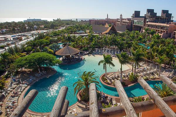 Lopesan Baobab Resort, Las Palmas, Aussenansicht des Hotels