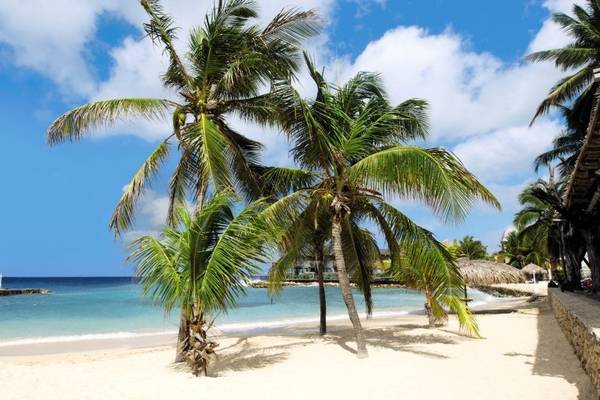 Avila Beach in Curacao