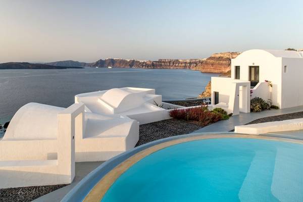 Ambassador Aegean Luxury Hotel & Suites mit Pool und Meerblick