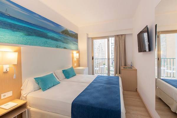 Doppelzimmer im Whala Beach Hotel mit Blick auf das Meer