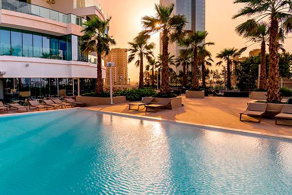 FIVE Jumeirah Village Hotel in Dubai