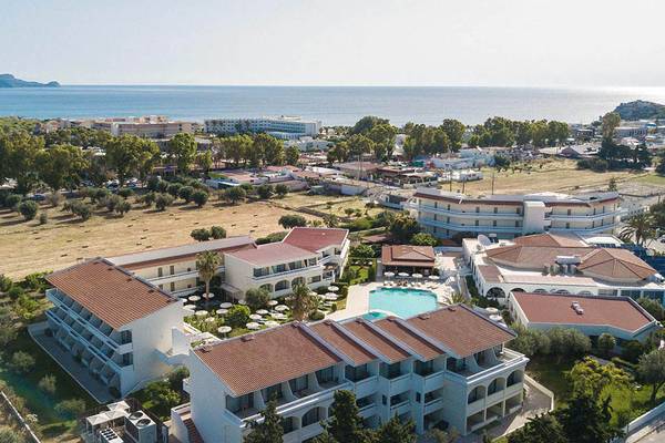Niriides Beach in Rhodos