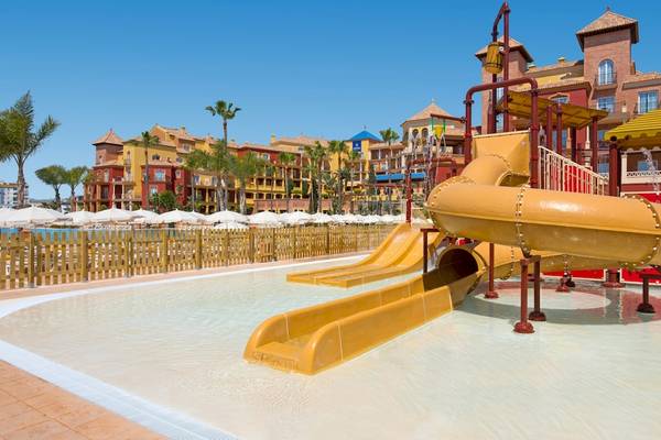 Wasserrutsche im Iberostar Malaga Playa Hotel.