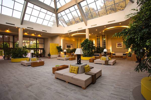 Defne Star Hotel in Antalya, Empfangshalle des Hotels