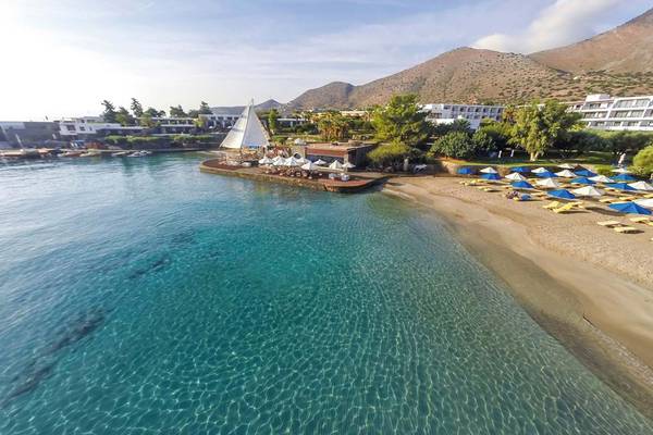 Elounda Bay Palace in Kreta, Strand