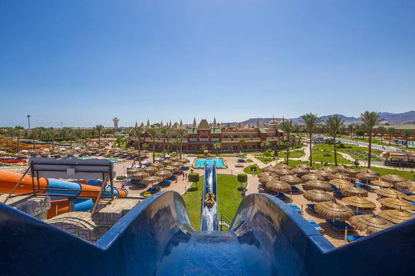 Wasserrutsche im Pickalbatros Aqua Blu Resort in Sharm, Ägypten