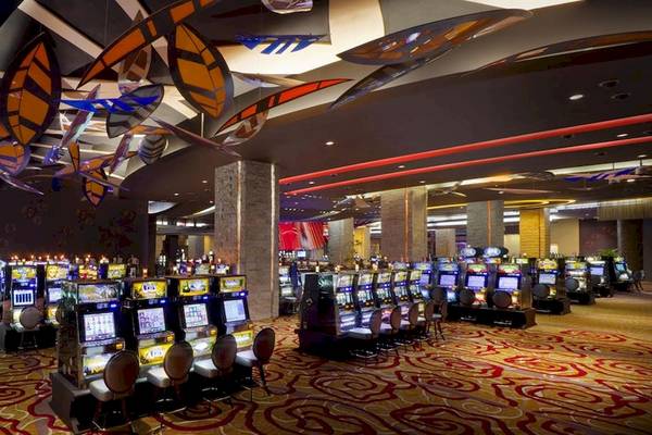 Casino-Spielautomaten-Halle im Hard Rock Hotel & Casino Punta Cana