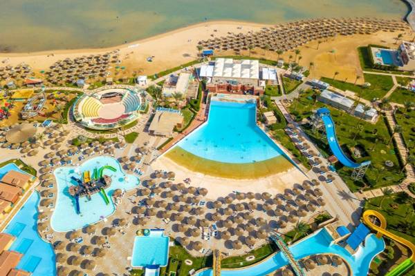 Titanic Beach Spa & Aqua Park in Hurghada