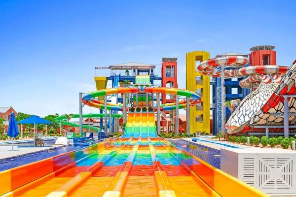 Wasserrutsche im Pickalbatros Water Valley Resort by Neverland.