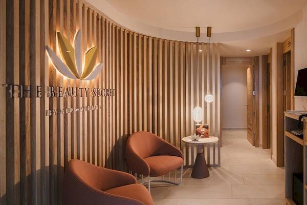 Der Eingangsbereich zum Beauty-Secret des Plus Fariones Suite Hotels.