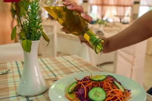 Essen auf einem Teller im Irene Palace Beach Resort.