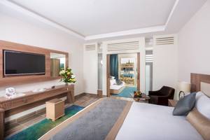 Innenansicht eines Hotelzimmers im Pickalbatros Aqua Park Resort in Sharm