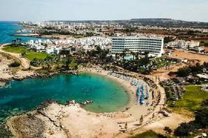 Crystal Springs Beach in Protaras