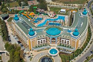 Crystal Sunset Luxury Resort, Antalya, Aussenansicht des Hotels