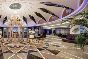 Crystal Sunset Luxury Resort, Antalya, Empfangshalle des Hotels