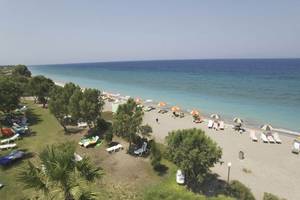 D'Andrea Mare Beach in Rhodos