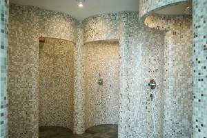 Suitenbad mit mosaikverkleideter Wand und Dusche, Sunrise Pearl Hotel & Spa