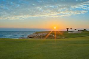 Sonnenuntergang auf dem Golfplatz des Sheraton Soma Bay Resorts