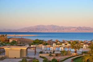 Sheraton Soma Bay Hotel in Hurghada, Aussenansicht des Hotels