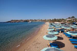 Siva Grand Beach Hotel in Hurghada - Strand
