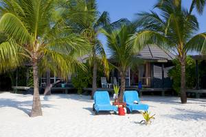 Kuredu Island Resort & Spa, Sonnenliegen