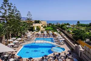 Vantaris Beach Hotel in Kreta, Aussenansicht des Hotels