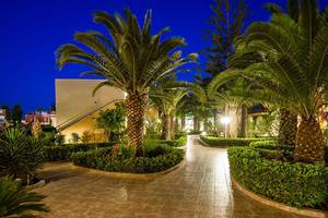 Vantaris Beach Hotel in Kreta, Aussenansicht des Hotels