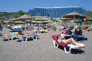 Calypso Beach in Rhodos