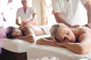 Massagebehandlung im El Dorado Royale Spa Resort von Karisma