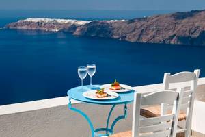 Andromeda Villas & Spa Resort in Santorin