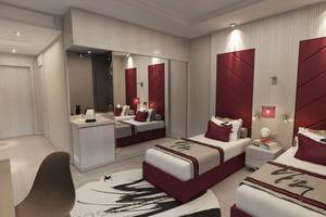 Delphin BE Grand Resort - Doppelzimmer mit zwei Betten