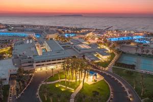 Lyttos Beach Hotel in Kreta, Aussenansicht des Hotels