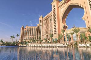 Atlantis the Palm, Dubai, Aussenansicht des Hotels