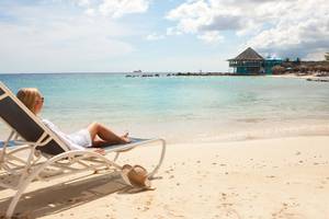 Avila Beach in Curacao